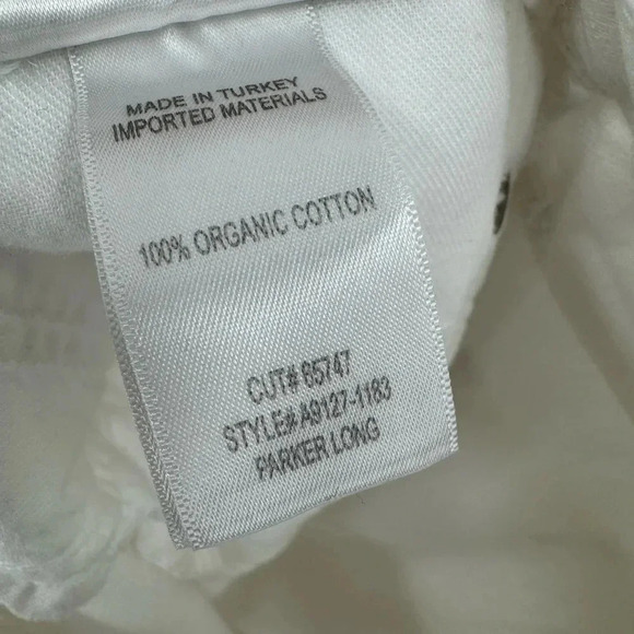 Agolde Parker Long Short Dough Size 32 B2287 - Picture 10 of 10